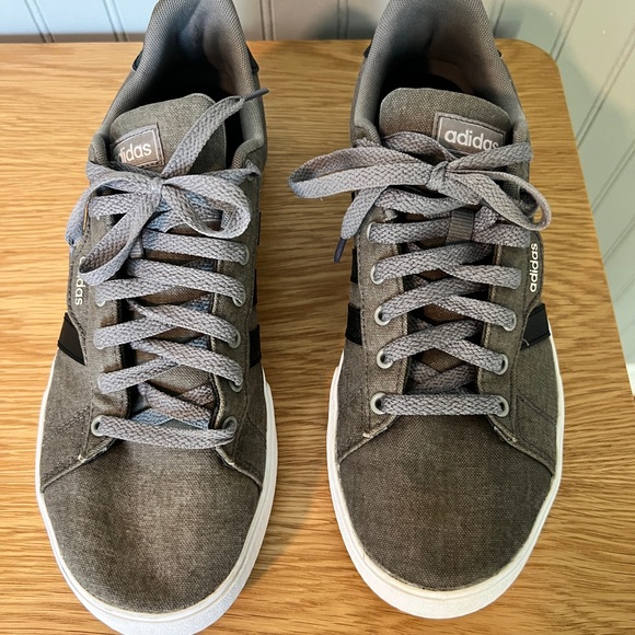 Adidas Men's Black and Gray Sneakers - Picture 2 of 10